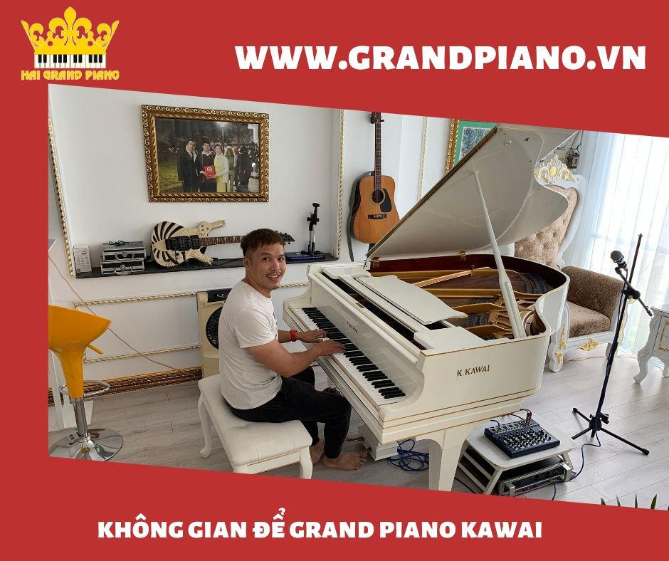 Không Gian Để Đàn Grand Piano Kawai No.500 | Trọng Hùng