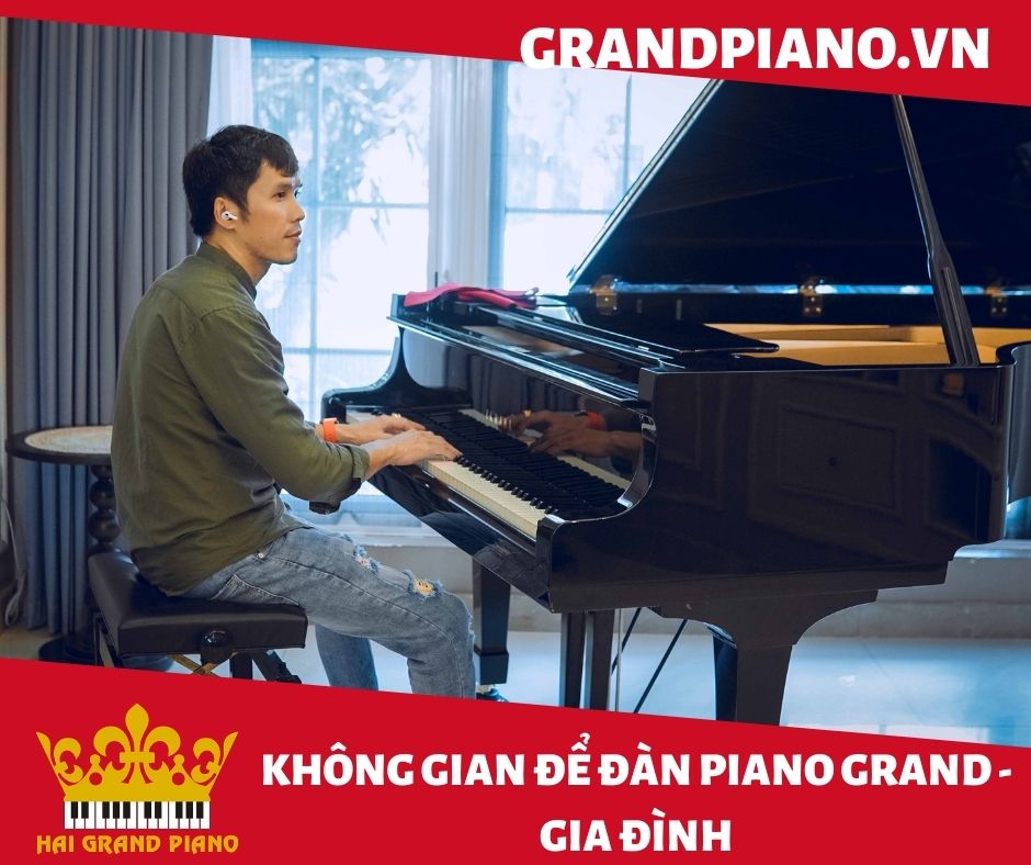 KHÔNG GIAN ĐỂ ĐÀN GRAND PIANO C7 YAMAHA | QUẬN BÌNH THẠNH 