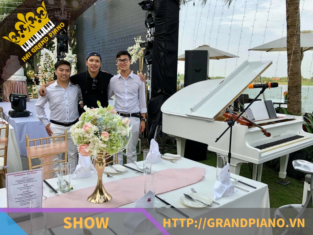 Villa Sông Sài Gòn - Đàn Grand Piano Yamaha G3 White