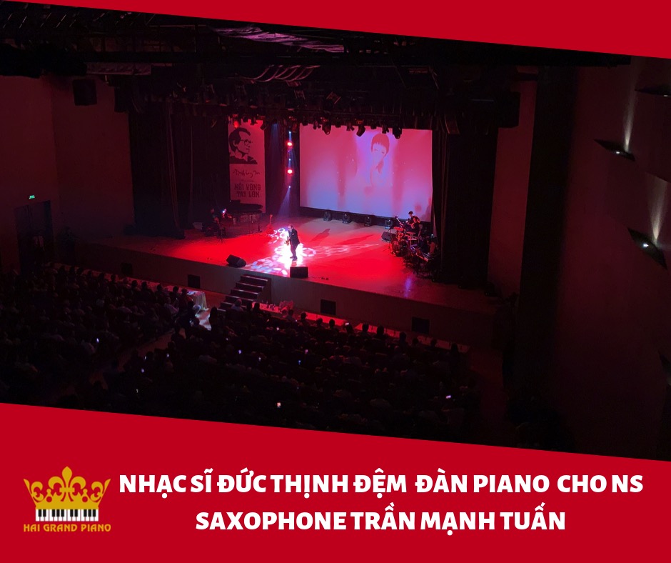 NHẠC SĨ ĐỨC THỊNH ĐỆM ĐÀN GRAND PIANO CHO NS SAXOPHONE TRẦN MẠNH TUẤN